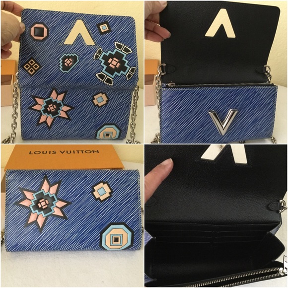 Louis Vuitton Epi Denim Leather Mini Chain Bag - Picture 6 of 8